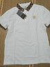 皮爾卡丹（pierre cardin）P.OLO衫男短袖t恤男裝夏季潮流半袖純色棉上衣夏款高端休閑衣服針 TX1108白色 2XL (135-150斤) 曬單實(shí)拍圖