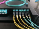 菲尼特 Pheenet 光纖跳線MPO-MPO電信級(jí)40G預(yù)端接跳線100G光模塊用集束光纖線OM3 12芯（OM3）MPO/MPO 進(jìn)口低損 3米 曬單實(shí)拍圖