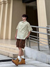 森馬（Senma）【加絨可選】踢不爛大黃靴男2024秋冬新款馬丁靴男英倫風(fēng)工裝靴男 咖喱黃(加絨款) 46 曬單實(shí)拍圖