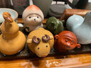 陶云尚紫砂可愛(ài)小熊貓茶寵擺件精品可養手工小桃子桃敦敦茶玩茶桌擺件 【桃敦敦-小熊貓】簡(jiǎn)裝 曬單實(shí)拍圖