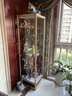 筱典 手辦柜玻璃展示柜玩具模型高達展柜陳列柜精品透明展架帶鎖 50*50*180鋼化玻璃（整裝發(fā)貨） 曬單實(shí)拍圖