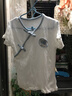 人之初嬰兒短袖夏裝套裝薄款新生兒衣服夏季空調(diào)服男女兒寶寶睡衣0-2歲 短袖款淺藍(lán)色 80cm 曬單實(shí)拍圖