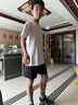 李寧速干短袖男士2024夏季新款冰絲運動(dòng)跑步健身薄款T恤上衣羽毛球服- 白色T恤短袖 2XL 【160-180斤】 曬單實(shí)拍圖