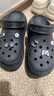 卡駱馳（crocs）經(jīng)典泡芙Clog男女一腳蹬懶人沙灘鞋 CR207521-001 39（39-40） 曬單實(shí)拍圖