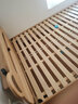 源氏木語(yǔ) 全實(shí)木兒童床歐洲櫸木現代簡(jiǎn)約小床男孩女孩卡通床 （橡木原木色）兒童夜光床 1350*2000mm 曬單實(shí)拍圖