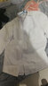 暖世界冬季保暖襯衫男士長(cháng)袖加絨加厚衣服純色商務(wù)正裝免燙職業(yè)裝加大碼 C211 白色 40 曬單實(shí)拍圖