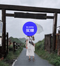 范思藍(lán)恩夏季V領(lǐng)雪紡波點(diǎn)連衣裙女2024夏裝裙擺抽褶A字裙泡泡袖新品連衣裙 黑白波點(diǎn) L 曬單實拍圖