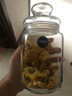 樂(lè)美雅家用玻璃瓶密封罐套裝茶葉罐透明儲(chǔ)物罐食品儲(chǔ)存罐帶蓋你奶粉儲(chǔ)物罐儲(chǔ)物瓶子套裝密封瓶子 3件套(1大+1中+1小) 曬單實(shí)拍圖