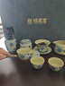 悟茗堂汝窯功夫茶具套裝整套高檔蓋碗茶杯泡茶壺禮盒裝 曬單實拍圖