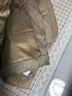 衣典零一 輕薄棉服女短款2021冬季時(shí)尚女裝冬裝新款休閑寬松女士中年立領(lǐng)小棉襖棉衣冬天襖子外套 米黃色 XL 曬單實(shí)拍圖