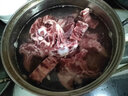 牛家紀內蒙古原切 羊蝎子 新鮮糕羊肉 脊骨髓冷凍羊脊骨火鍋羊骨頭 3斤 曬單實拍圖