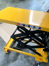 諾力（NOBLELIFT）TFD70手動(dòng)液壓升降裝卸平臺車(chē)移動(dòng)式升降手推車(chē)小型作業(yè)平臺車(chē)雙剪 載重700公斤升高1.5米 曬單實(shí)拍圖
