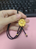 周鼎生珠寶向日葵黃金太陽花頭繩女新款999足金轉(zhuǎn)運(yùn)珠頭發(fā)飾送女友禮物 足金太陽花頭繩約2.6-2.8g 曬單實(shí)拍圖