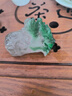 陶福氣變色白菜茶寵擺件家用茶臺精品可養(yǎng)創(chuàng)意個性百財茶玩茶具茶道配件 變色白菜茶寵（百財）-藍色禮盒 曬單實拍圖