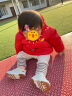 迷你巴拉巴拉男童女童羽绒服冬季新款宝宝婴儿保暖外套童装 中国红60611 80cm 晒单实拍图