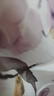 拉珂蒂（La Koradior）時尚夏季新款泡泡袖印花短袖淑女襯衫上衣女 灰青紫 M 曬單實拍圖
