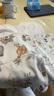 歐孕（OUYUN）隔汗巾秋季薄款兒童竹棉紗布寶寶幼兒園吸汗巾嬰兒墊背止汗巾 【灌木萌寵】 3條裝 M碼(推薦年齡 3-6歲) 曬單實(shí)拍圖