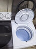小鴨 10公斤大容量半自動(dòng)洗衣機雙桶 雙缸家用波輪脫水半全自動(dòng)小型迷你帶甩干 WPH10005ST 黑色 曬單實(shí)拍圖