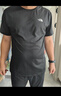北面（The North Face）短袖速干T恤男24春夏新款戶外吸濕排汗圓領短袖8826 JK3/黑色 M/170 曬單實拍圖