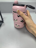 逗趣家保溫杯直飲杯成人316不銹鋼咖啡杯兒童水杯高顏值便攜式喝水杯子 粉色熊貓-420ml 曬單實(shí)拍圖