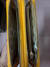 SHARELOVE金黃色招財錢(qián)包長(cháng)款雙層拉鏈大容量手拿包男女手抓小包手機包新款 曬單實(shí)拍圖