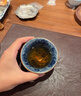 陶福德景德鎮(zhèn)柴窯青花陶瓷主人杯滿工手繪魚(yú)兒壓手杯男女高端中式品茗杯 手繪柴窯-魚(yú)兒壓手杯 80ml 1只 曬單實(shí)拍圖