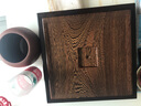 言致雞翅木茶盤(pán)實(shí)木紅木功夫茶具茶盤(pán)花梨整塊黑檀雞翅大號四方福茶海 黑檀雞翅福+紫砂茶具套裝 曬單實(shí)拍圖