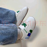 西兒嬰兒鞋子寶寶學(xué)步鞋男女防滑軟底0-1歲春秋季休閑鞋 不加絨綠色 內長(cháng)12cm/6-10個(gè)月 曬單實(shí)拍圖