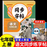 同步字帖 七年級語文上 語文規(guī)范字書寫字帖 練書法 寫生字 小學生規(guī)范字練習 同步字帖 閱讀狂歡節(jié) 曬單實拍圖