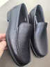 保羅.蓋帝保羅蓋帝男鞋2025秋季新款羊皮一腳蹬男士皮鞋真皮商務(wù)正裝休閑鞋 黑色 41 曬單實(shí)拍圖