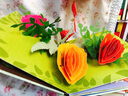 英文原版繪本 Paper Blossoms A Pop-up Book  紙花藝術(shù)設計立體書(shū) 綠山墻 曬單實(shí)拍圖