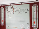 六紋魚(yú) 新中式花鳥(niǎo)壁布電視背景墻壁紙客廳無(wú)縫墻布家和影視墻裝飾壁畫(huà) (浮雕)硅藻泥紋藝術(shù)超浮雕/平方 曬單實(shí)拍圖