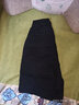 唐獅夏裝女休閑褲中短褲褲子女 黑色 S 曬單實(shí)拍圖