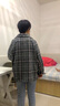 LPOX小香風(fēng)外套女2025春秋款韓版百搭小個(gè)子短款高端格子粗花毛呢上衣 圖片色 M 建議80-斤 曬單實(shí)拍圖