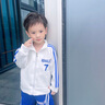 mlgt kids童裝男童秋裝套裝春秋新款兒童休閑兩件套中小童寶寶運(yùn)動(dòng)服 藍(lán)色（帶包包） 100 cm （建議95身高左右） 曬單實(shí)拍圖