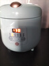 小熊（Bear） 迷你電飯煲小型1-2-3人學(xué)生宿舍智能預約電飯鍋家用多功能煲湯煮粥煮飯鍋可做蛋糕微壓 DFB-B16B1【淺綠色】 1.6L 曬單實(shí)拍圖