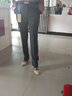 佳昭職業(yè)西褲女冬商務(wù)正裝褲女士加絨加厚工作褲褲子春秋季女式直筒褲 深灰(春秋冬-可系皮帶) M 曬單實拍圖