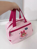 BAG IN BAG小學(xué)生飯盒袋手提包保溫袋子學(xué)生餐包2024新款裝便當(dāng)?shù)膸э埌浪?粉色【玲玲兔兔女孩】大號(hào) 曬單實(shí)拍圖