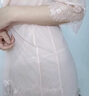 MOXTOC性感大碼睡衣女高級(jí)蕾絲網(wǎng)紗床上睡裙情趣吊帶睡裙夏季七夕送禮 誘惑粉（睡裙+睡袍） L （建議100~120斤） 曬單實(shí)拍圖