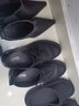 Walker Shop馬丁靴男士【打蠟馬皮】一腳蹬套腳切爾西靴男商務(wù)休閑皮鞋靴 加絨 黑色 40 曬單實(shí)拍圖
