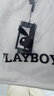 花花公子（PLAYBOY）短袖T恤男夏季休閑商務(wù)薄款半袖純色V領(lǐng)棉質(zhì)透氣上衣 白色 L  曬單實(shí)拍圖