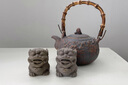 萬(wàn)仟堂（Edenus）茶寵擺件 高檔陶瓷桌面擺件可養創(chuàng  )意家居藝術(shù)品茶具配件 送禮家用 風(fēng)獅爺·茶寵 一對 曬單實(shí)拍圖