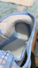 拉米奇騏嬰兒學(xué)步鞋0—1歲寶寶布鞋男女?huà)雰盒瑔涡?-12個(gè)月新生兒軟底鞋子 小貍貓藍色 14 碼內長(cháng)12cm 曬單實(shí)拍圖