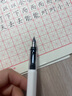 PILOT百樂KaKuno笑臉鋼筆學(xué)生二升三四正姿練字墨水筆可替換墨囊禮盒裝免費刻字 白+黃【禮盒裝-含上墨器】  EF尖/約0.38mm繪畫勾線 曬單實拍圖