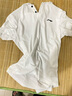 李寧短袖polo衫男夏季新款純棉翻領(lǐng)半袖上衣透氣寬松休閑運(yùn)動t恤男士 白色棉POLO衫 （黑白扣子混發(fā)） M /170 (105-125斤) 曬單實(shí)拍圖