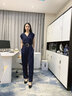 威谷爾空姐工作鞋女黑色皮鞋粗跟上班久站不易累腳軟底職業(yè)面試高跟鞋 1902 超纖皮 5cm跟高 37 曬單實拍圖