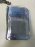 透明軟膠套pvc塑料標(biāo)簽袋小胸卡套廠牌殼工作證帶掛繩證件卡片保護套文件封皮封套超市價簽皮卡袋定制 109-豎式 100個 曬單實拍圖