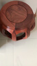 廣典紅木家具緬甸花梨（學(xué)名：大果紫檀） 客廳實(shí)木凳實(shí)木圓換鞋凳仿古矮墩凳子 中鼓凳 中鼓凳 曬單實(shí)拍圖