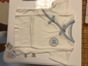 人之初嬰兒短袖夏裝套裝薄款新生兒衣服夏季空調(diào)服男女兒寶寶睡衣0-2歲 短袖款淺藍(lán)色 80cm 曬單實(shí)拍圖