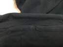 李宁（LI-NING）羽毛球健身运动户外跑步训练休闲短袖T恤ATSP503-1黑色 2XL码男款 实拍图
